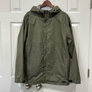 O’Neill Men's TRVLR Series Extend Hooded Windbreaker Rain Jacket Coat Large